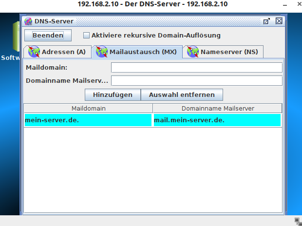 Schaubild: DNS Server